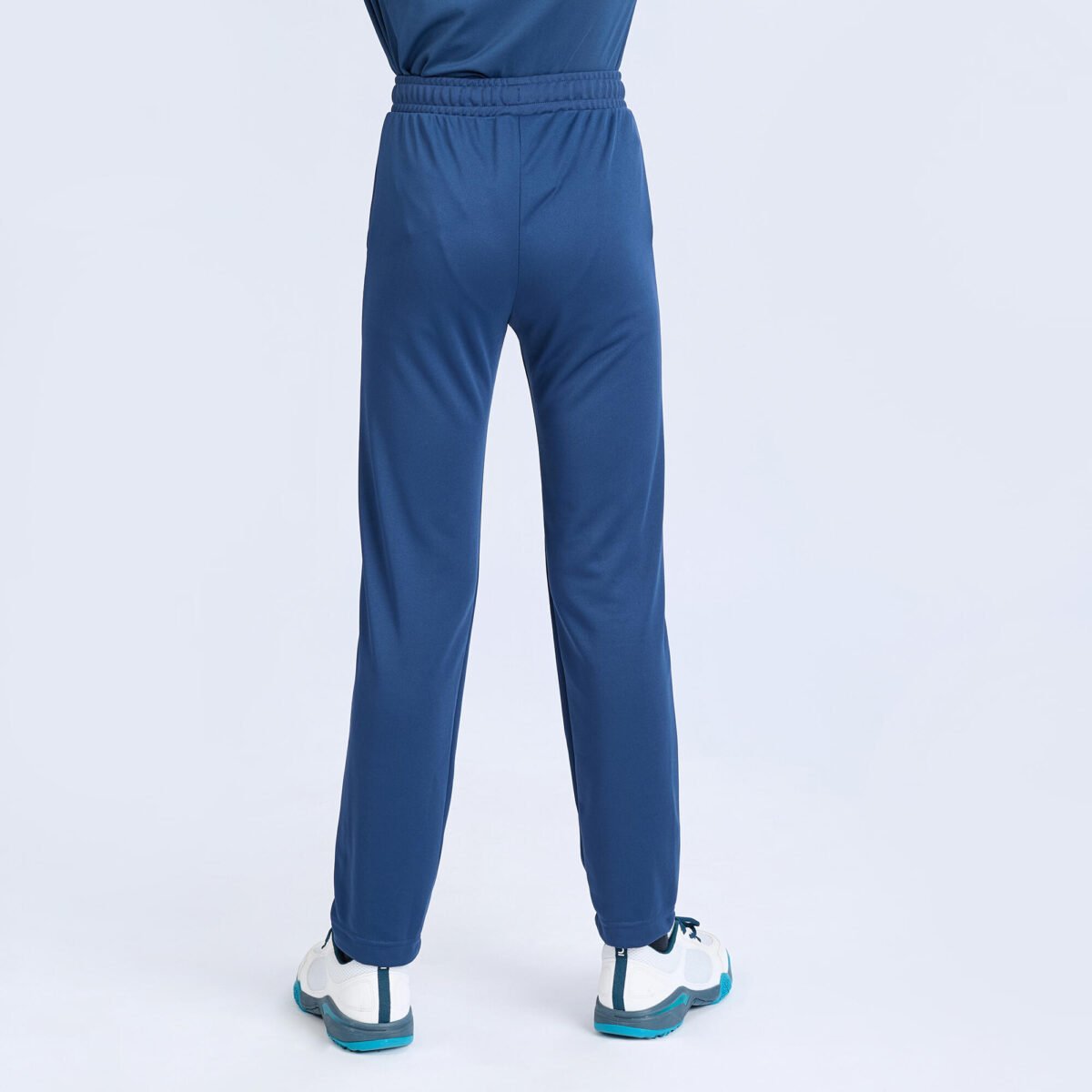 Kids Cricket Trousers Comfortable & Stretchable CTS100 - Blue - Image 2
