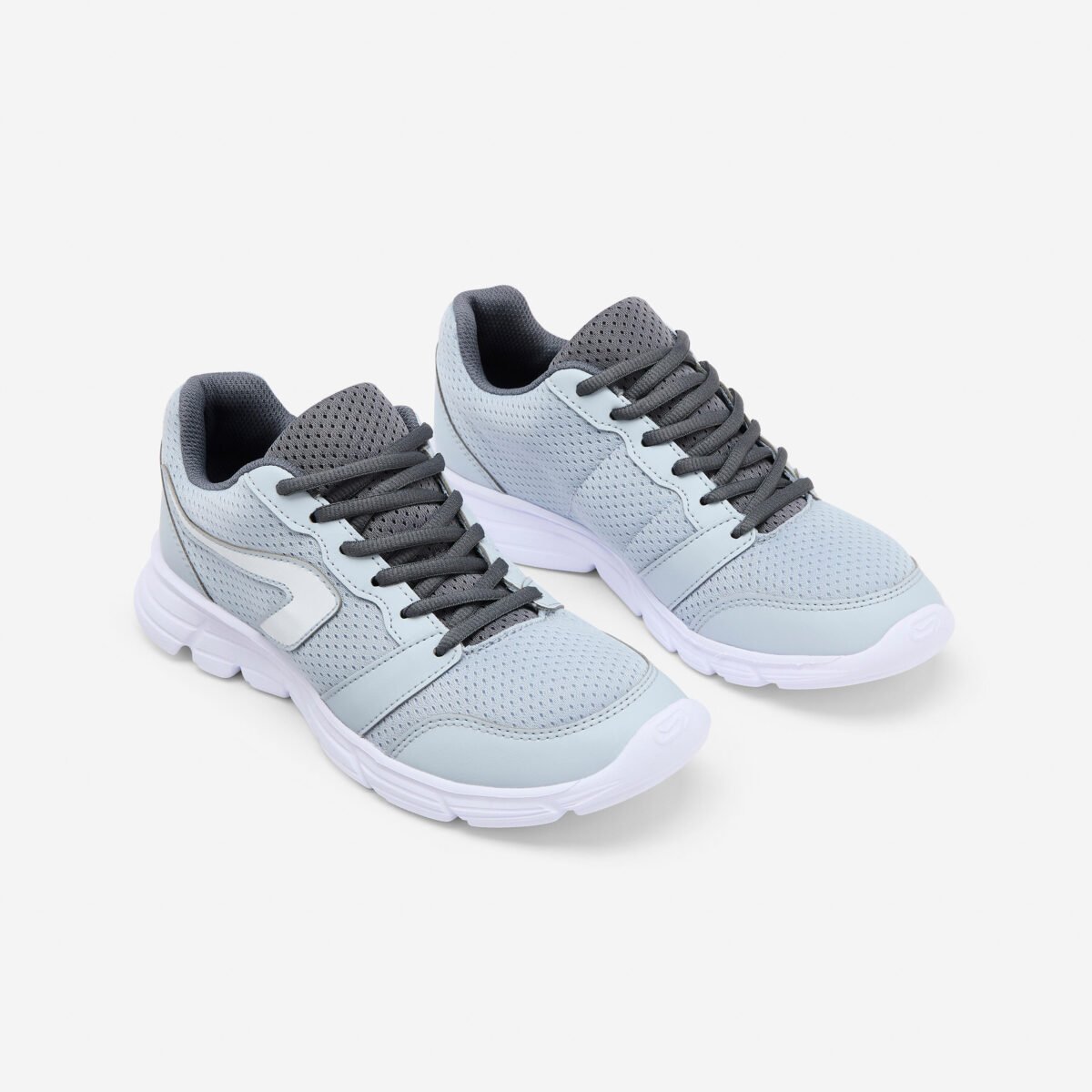Women Running Shoes Lightweight Run 100 - GREY - Image 3