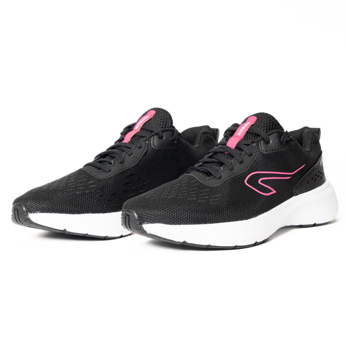 Women Running Shoes Lightweight, Cushioned, Upto 10km/week, Jogflow 100.1 -Black - Image 2
