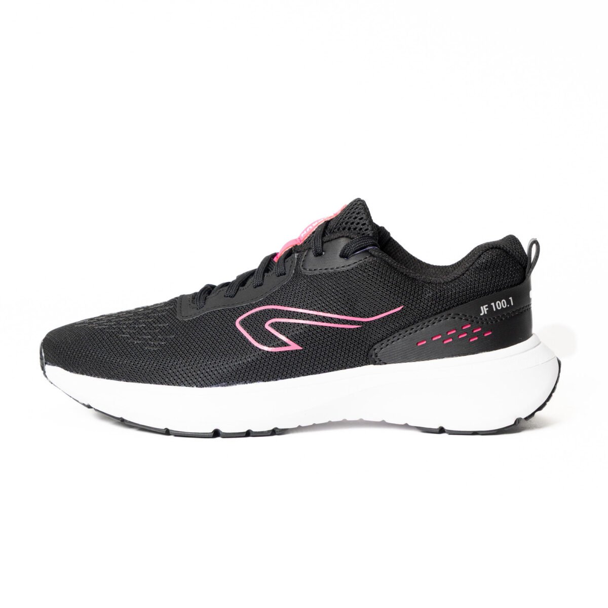Women Running Shoes Lightweight, Cushioned, Upto 10km/week, Jogflow 100.1 -Black - Image 4